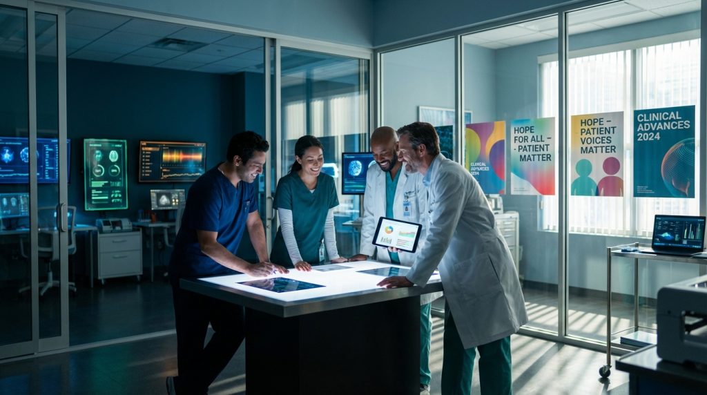 découvrez le lancement d'un essai clinique innovant testant une nouvelle combinaison médicamenteuse prometteuse pour le traitement du cancer avancé, apportant un espoir révolutionnaire aux patients.