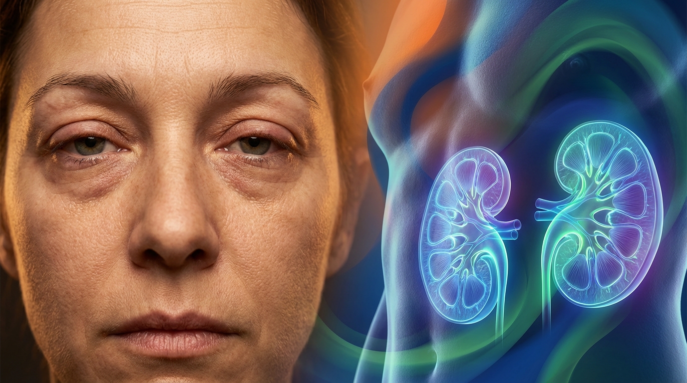 paupières gonflées : découvrez si c'est un simple signe de fatigue ou un indicateur d'un problème rénal. apprenez à reconnaître les symptômes et à agir rapidement.