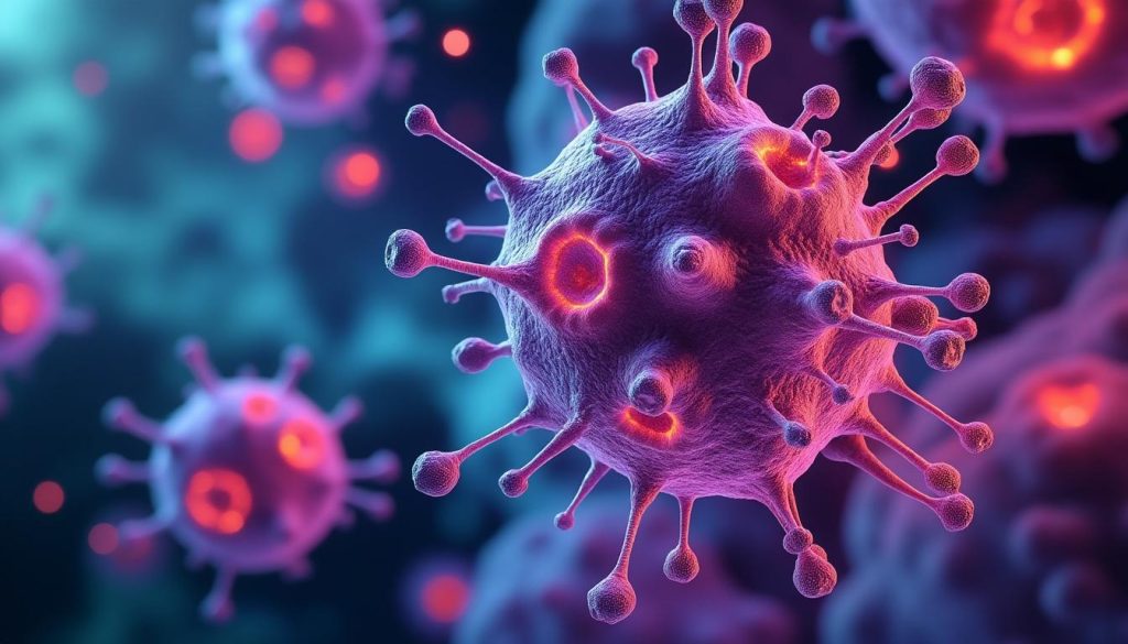 découvrez comment le vieillissement des cellules tumorales dans le cancer du poumon augmente leur agressivité selon une nouvelle étude révolutionnaire.