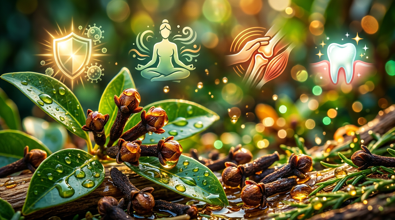 découvrez les bienfaits méconnus de l'huile essentielle de giroflier pour la santé, ses propriétés thérapeutiques et ses usages naturels pour améliorer votre bien-être au quotidien.