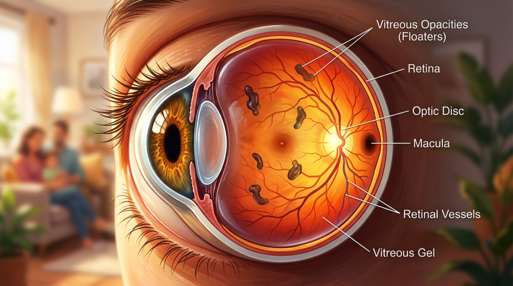 l'ophtalmologue alerte sur les mouches volantes : un signe pouvant révéler un danger pour la rétine. ne tardez pas à consulter pour préserver votre vision.
