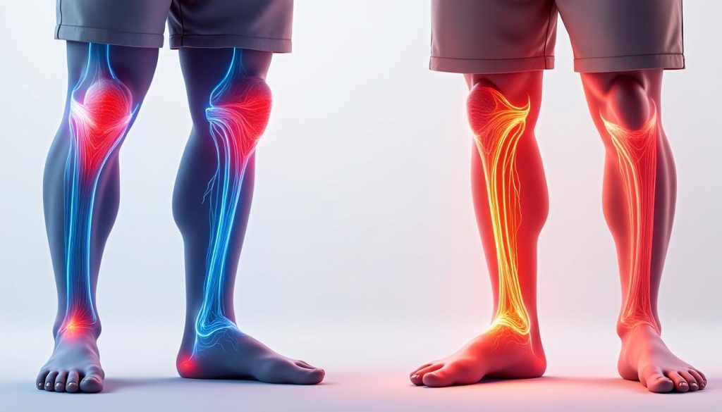 découvrez comment identifier les symptômes de la phlébite au mollet et reconnaître les signes d’une thrombose veineuse pour agir rapidement et prévenir les complications.