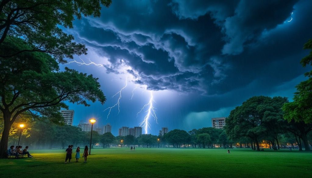 découvrez comment l'instabilité météorologique augmente les risques d'asthme d'orage, affectant même les personnes non asthmatiques, et apprenez à protéger votre santé respiratoire.