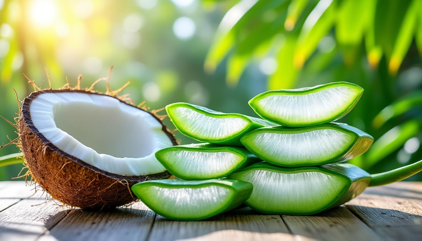découvrez comment l'eau de coco et l'aloe vera forment un duo naturel puissant pour perdre du poids efficacement tout en prenant soin de votre santé.