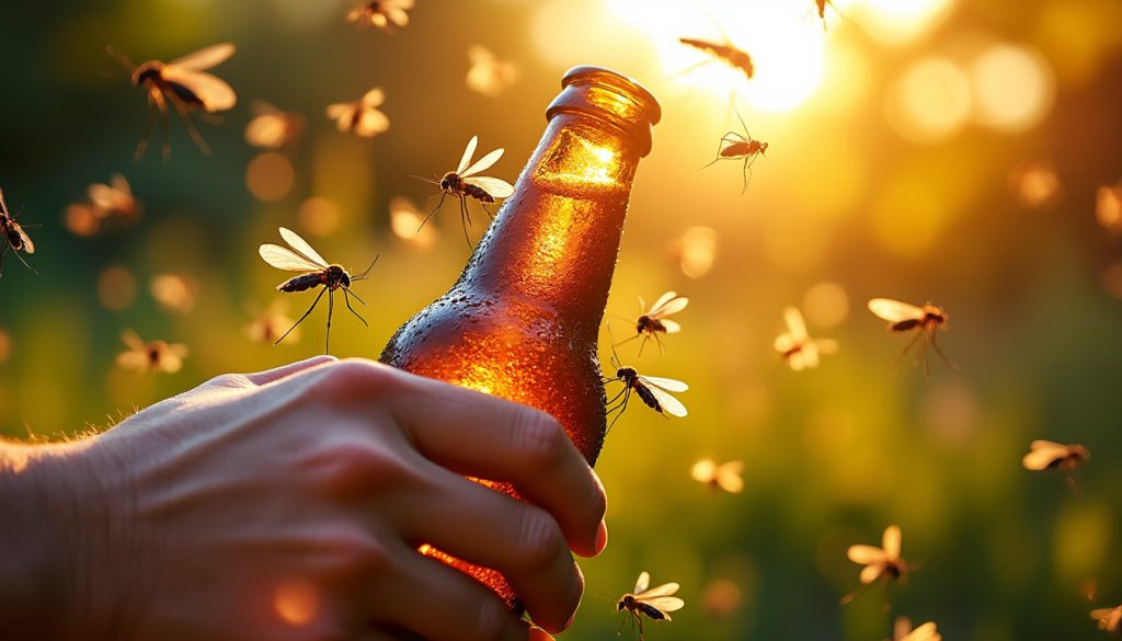 découvrez pourquoi la consommation de bière vous rend plus attractif pour les moustiques et comment vous protéger efficacement.
