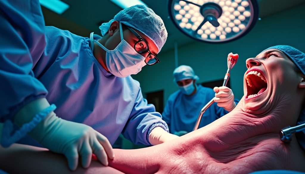 découvrez comment une opération de la cheville dans les hauts-de-france a pris une tournure dramatique avec une extraction dentaire imprévue, plongeant le patient dans une situation cauchemardesque.