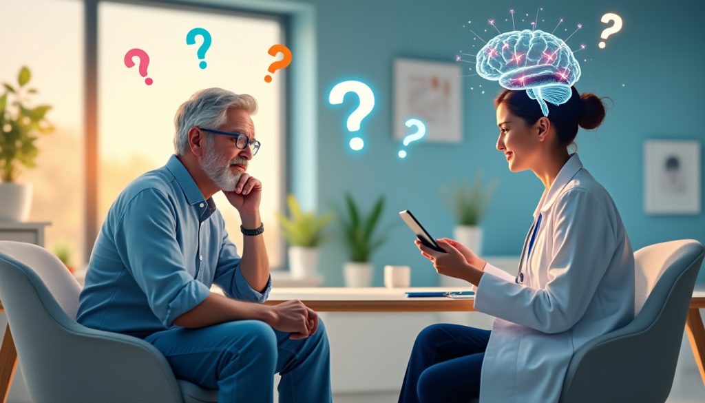découvrez les 5 questions clés à poser à votre médecin pour mieux comprendre et gérer la perte de mémoire, et protéger votre santé cognitive au quotidien.